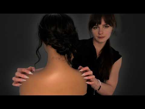 Friend Scratches Your Back While You Fall Asleep 😴🌙💤(Semi-Inaudible Whispers) [ASMR]