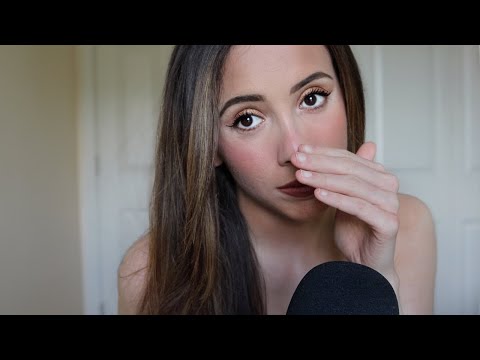 ASMR INAUDIBLE WHISPERING, MOUTH SOUNDS + TONGUE CLICKING