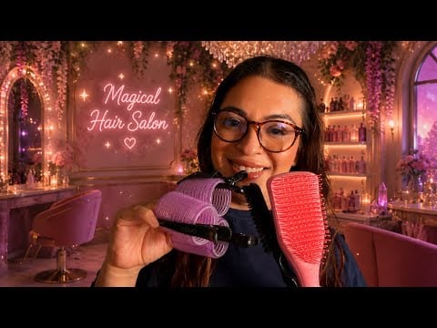 ASMR You found the secret Hair Salon nobody knows about 🤫🦋- personal attention 