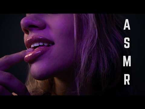 ASMR Pertinho de Você | Spit Painting + mouth sounds + hand movements 