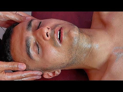 ASMR Head, Face & Neck Massage for Sleep and Deep Relaxation 💜