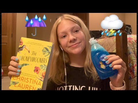 ASMR During A Thunder Storm ⛈☔️