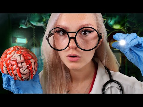 ASMR Cranial Nerve Exam by Dr. Frankenstein | Medical Monster Roleplay
