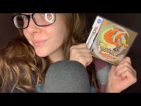 ASMR Tapping On Pokémon HeartGold | No Talking