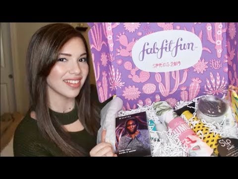 ASMR - FabFitFun 2019 Spring Box Unboxing!