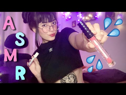 ASMR SONS DE BOCA SUPER MOLHADOS ✨ COM GLOSS ✨