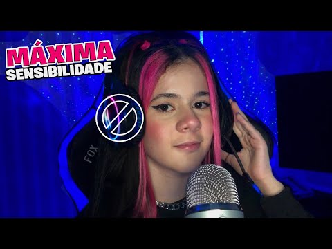 ASMR PARA PESSOAS SEM FONE DE OUVIDO (sensibilidade máxima)