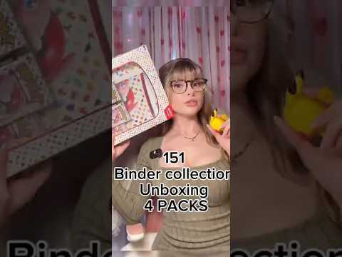 Pokemon 151 binder/ unboxing/ asmr style/