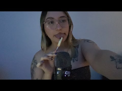 ASMR LOLLIPOP MOUTH SOUNDSS 👅 SONIDOS DE BOCA
