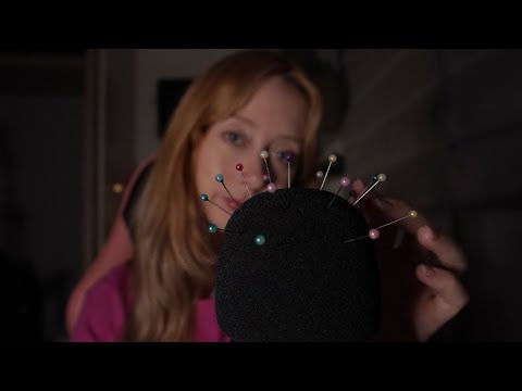 ASMR - sessão de acupuntura relaxante na sua cabeça