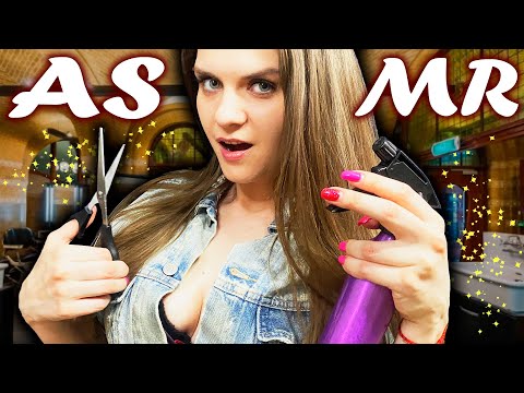 ASMR This Barber Makes Really Close Haircut 😈 Men's RP