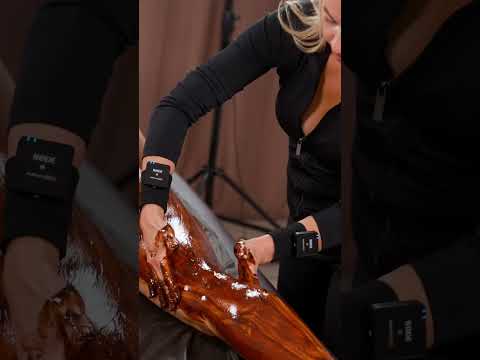 Warmth of chocolate and caring hands: the perfect full-body massage for Maria #relaxingmassage