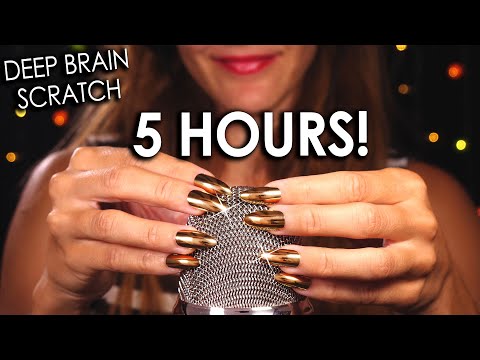 [ASMR] 5 HOURS DEEP BRAIN SCRATCHING 😍 4k (No Talking) To FALL ASLEEP