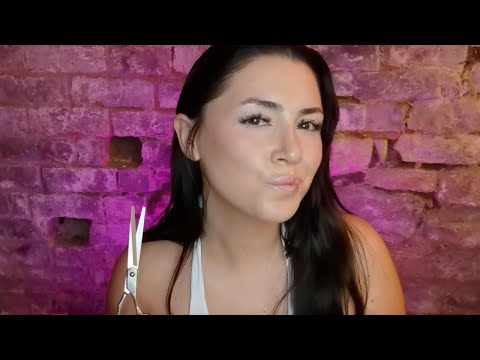 DATE ME? ASMR Flirty Hair Cut | Tingly Triggers