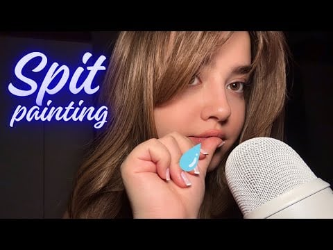  Spit Painting 💦 - Türkçe Asmr 
