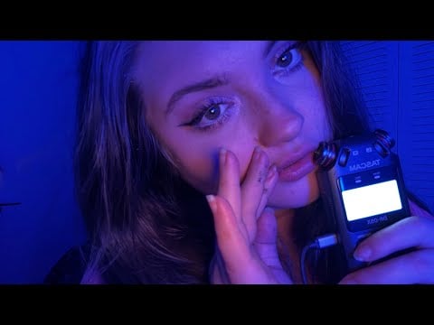 Anticipatory Stuttering w/ Tascam Mic, Soft Speaking, Mouth sounds, Hand movements + more