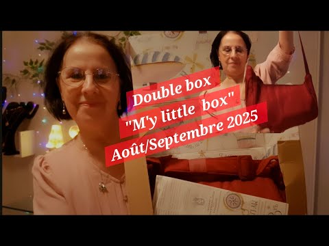 Asmr français: Unboxing double box "M'y little box " Août/Septembre 2025.