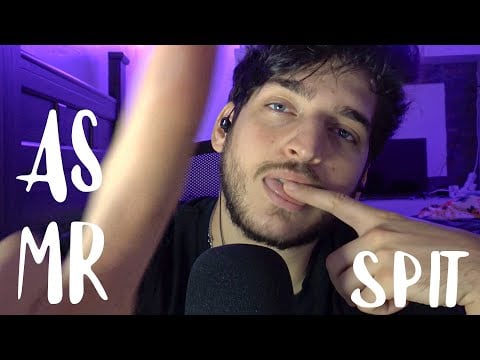 ASMR SPIT PAINTING Para Dormir Rápido Intense Mouth Soundsl SeluAsmr!!!😴 😴 😴