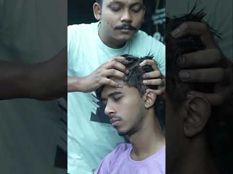 Binaural Dual Head Massage for Deep Brain Relaxation ASMR #shorts #neckcracking