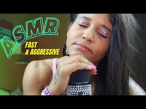 ASMR l Para pessoas que só dormem com ASMR FAST & AGGRESSIVE