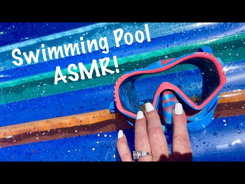 Swimming pool ASMR! 💦 (No talking Version) Water & nature sounds!