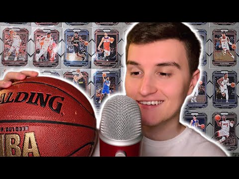 ASMR Showing My ENTIRE NBA Card Collection 🏀💤 (whisper ramble)