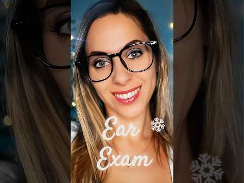 ASMR Otoscope EAR Exam for SLEEP,  Personal Attention #relax #asmrvideos #relaxing  #whispering