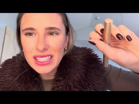 ASMR Quickly Doing Your Makeup (lofi tingles)