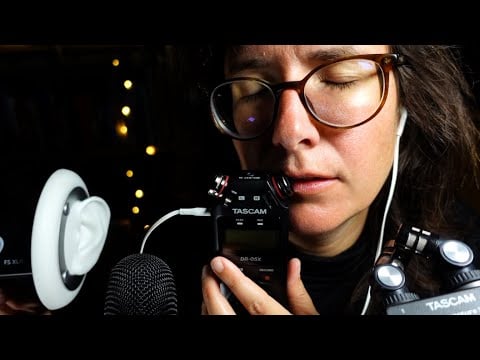 ASMR Best of Mouth Sounds & Triggers (3 Hours) Tascam vs. Blue Yeti vs. 3 Dio vs. Tascam
