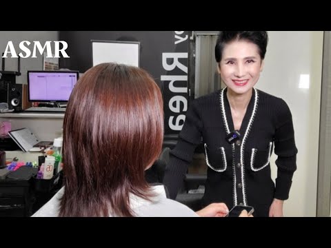 Korean Hair Salon Experience: Ultimate ASMR for Deep Relaxation (Long Video)