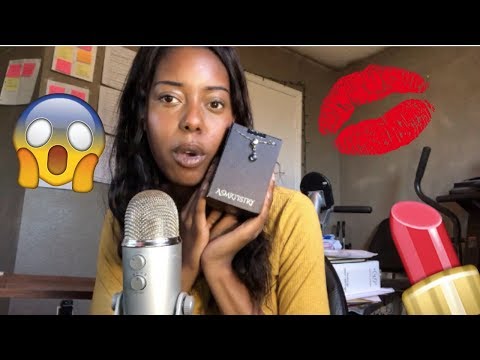 ASMR | soft lipstick kisses | ASMRtistry One Lipstick