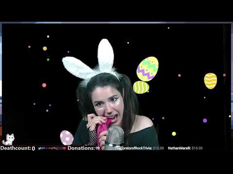 ASMR - Bad Bunny Chewing of Fabric