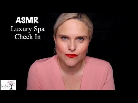 A Luxury Spa Check In ASMR Roleplay: Typing, Writing & Paper Sounds