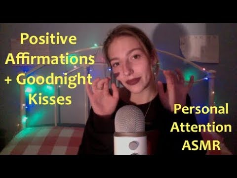 Personal Attention ASMR | Loving affirmations, kisses, & face touching