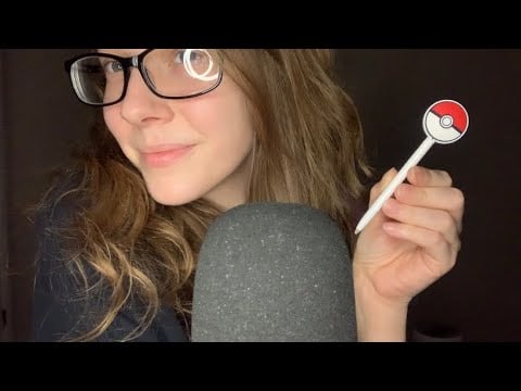 ASMR Tapping On A Pokémon Stylus | No Talking