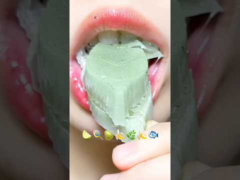 Asmr Eating Wax Honey Emoji Food 🐾🌸🍉 #meoasmr #emojichallenge #mukbang #asmrsounds #satisfying
