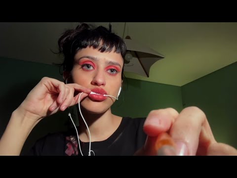 asmr lofi/ casero :) mouth sounds y charlando