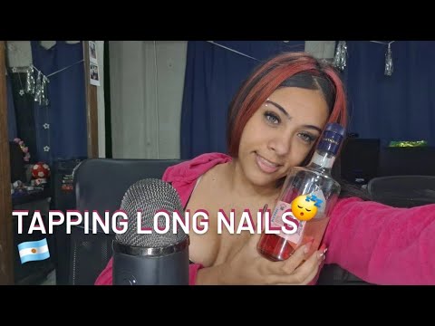 ASMR TAPPING LONG NAILS