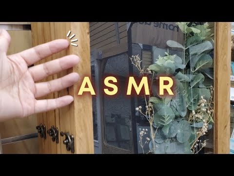 ASMR in PUBLIC - Bed Bath & Beyond (carpet, texture, plastic, wood and MORE!)