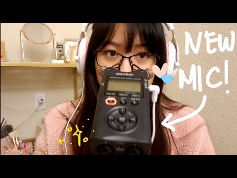 ASMR Testing New Tascam Microphone