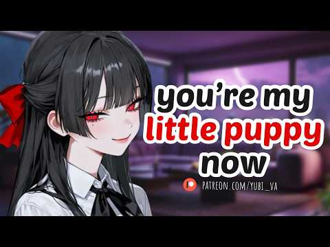 [ASMR]Dom Roommate Calls You Her Little Puppy As Your New Nickname | F4A Roleplay