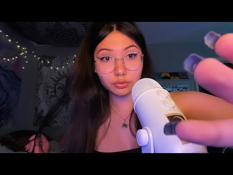 ASMR Sticky Tapping & Whispering ꒰｡- ᴗ - ｡꒱⊹ ࣪ ˖