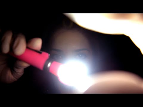 Tired Eyes Exam / ASMR - Lights, Gloves, Soft Speaking