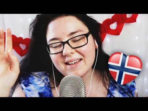 ASMR 17 Mai, HURRA FOR NORGE! | Viskar På Norska | Tapping, Gloves & Hand Sounds