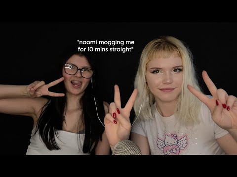 My Friend Tries ASMR (sooo tingly)