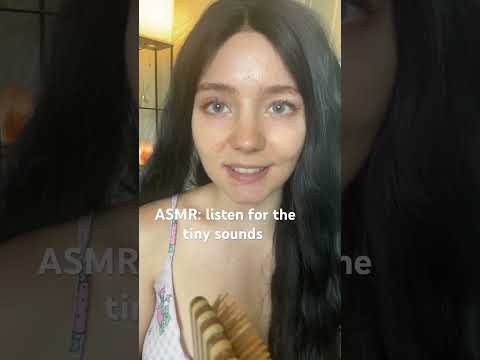 listen for the tiny sounds 🤍#asmr #girlfriendasmr #tingles #softspoken #asmrsounds