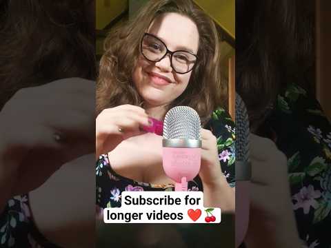 ASMR FAST AND AGGRESSIVE ⚡ LIPSTICK  ❤🍒 #shorts  #asmrfastandaggressive #asmr #ipstick #makeupasmr