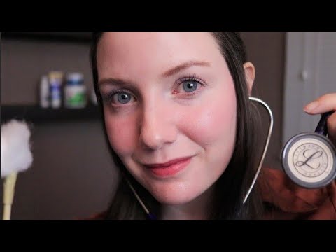 ASMR Detailed Medical Check Up for Tingle Immunity, Glove Sounds, Soft Spoken, Doctor Roleplay