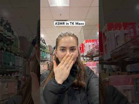 ASMR Tapping in TK Maxx 🤭 #asmr #tkmaxx #tapping #vlog #asmrshorts