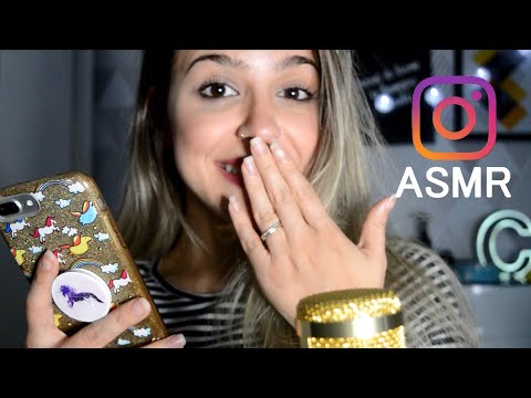 ASMR - comentando sobre o INSTAGRAM do ADLIPE